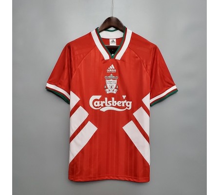 Liverpool 93/95 Home Red Soccer Jersey